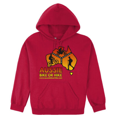 Aussie Bike or Hike - Hoodie- ADULT Thumbnail